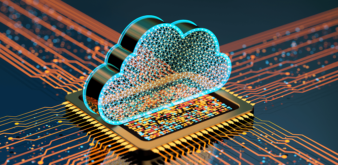 Cloud data graphic