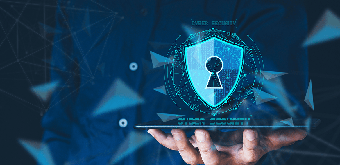 Cyber security graphic