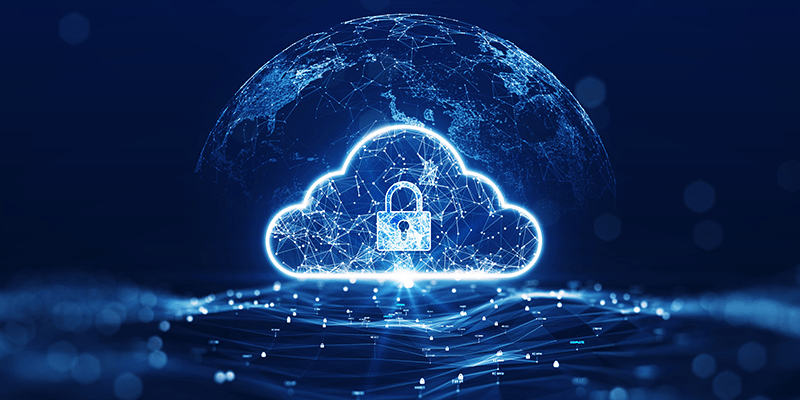 Cloud security graphic