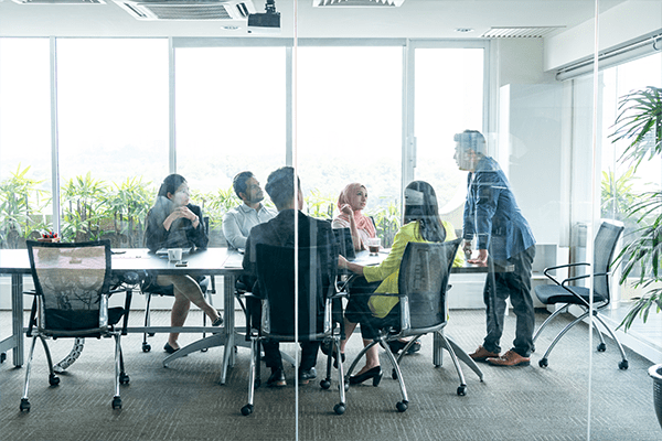 Business people in a meeting