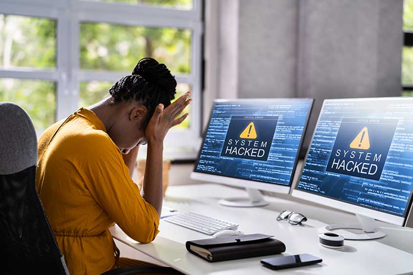 system hacked