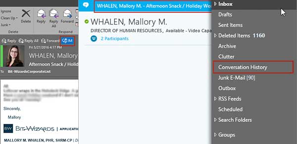 skype conversation history