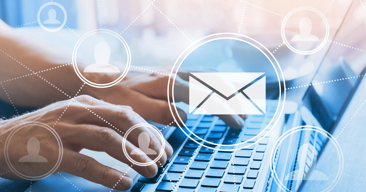 Business email with notification