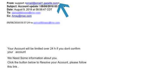 Email subject