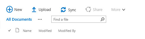 SharePoint Tool Bar