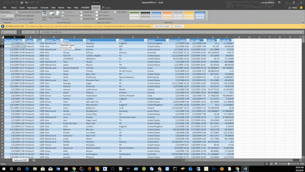 filtering your data