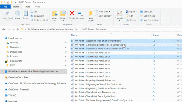 working offline on SharePoint documents
