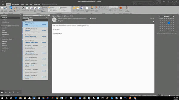turn off focused inbox