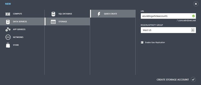 data services tab