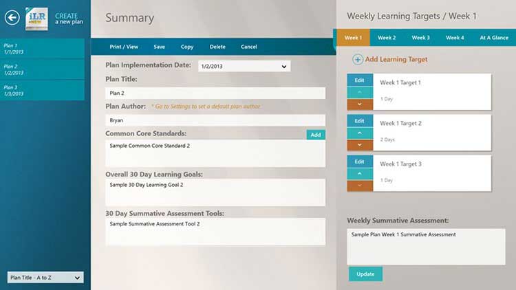 iLesson Lesson Plan