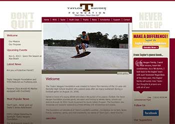 Taylor Haugen Foundation Website